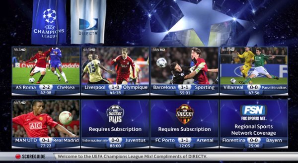History of the UEFA Champions League on US TV
