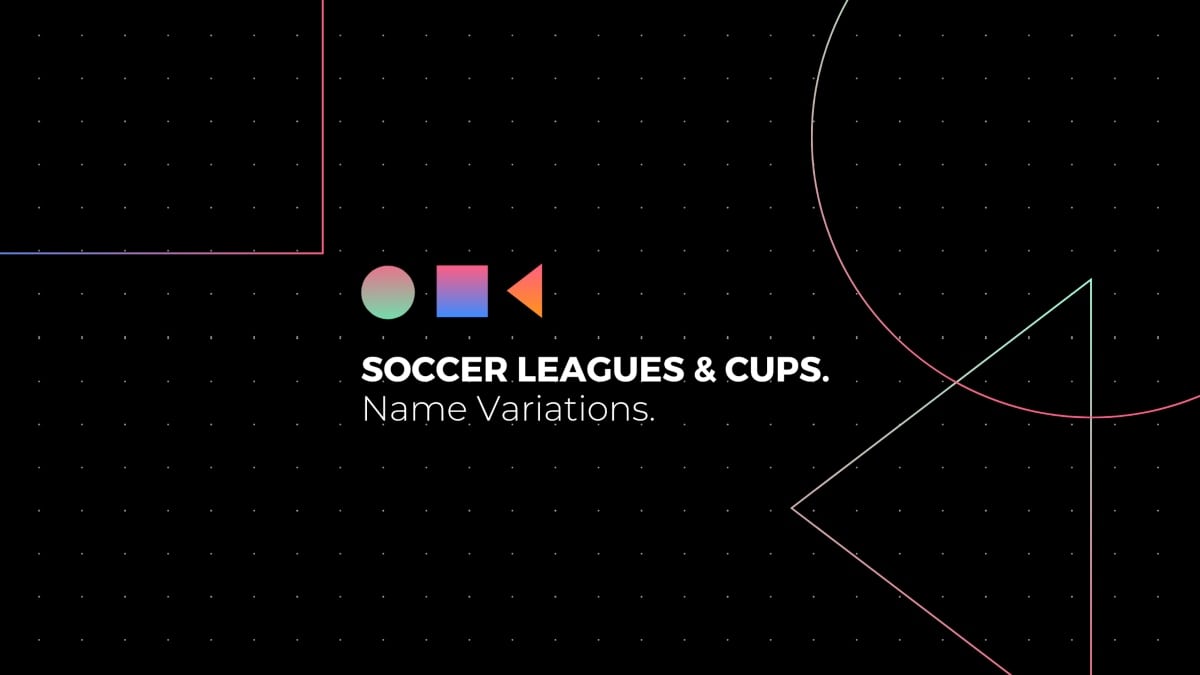 soccer league names