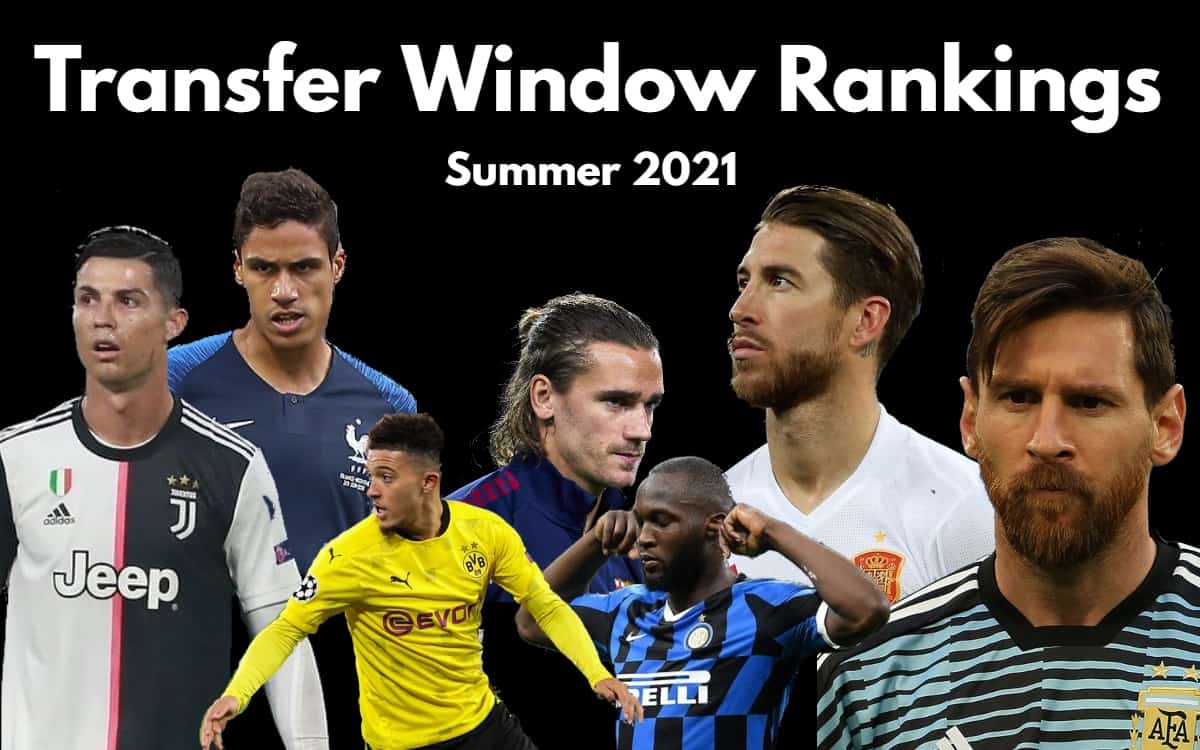 Transfer window rankings