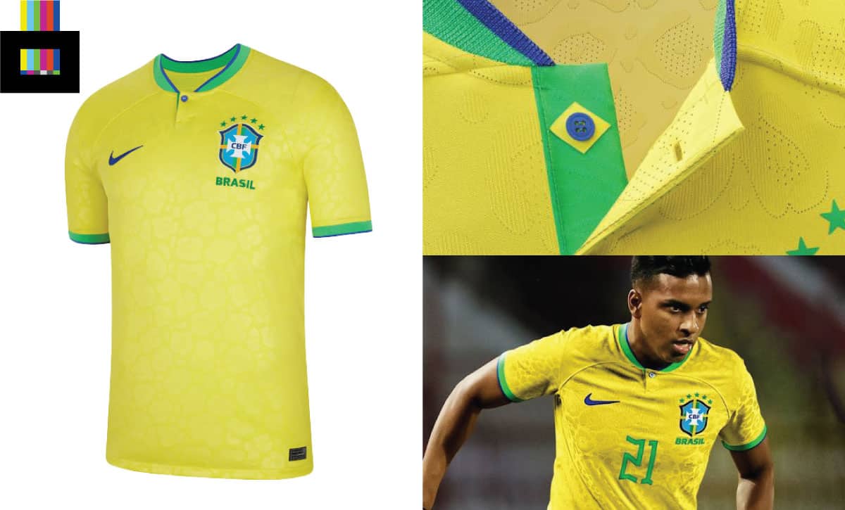 Brazil 2022 Home World Cup Kit