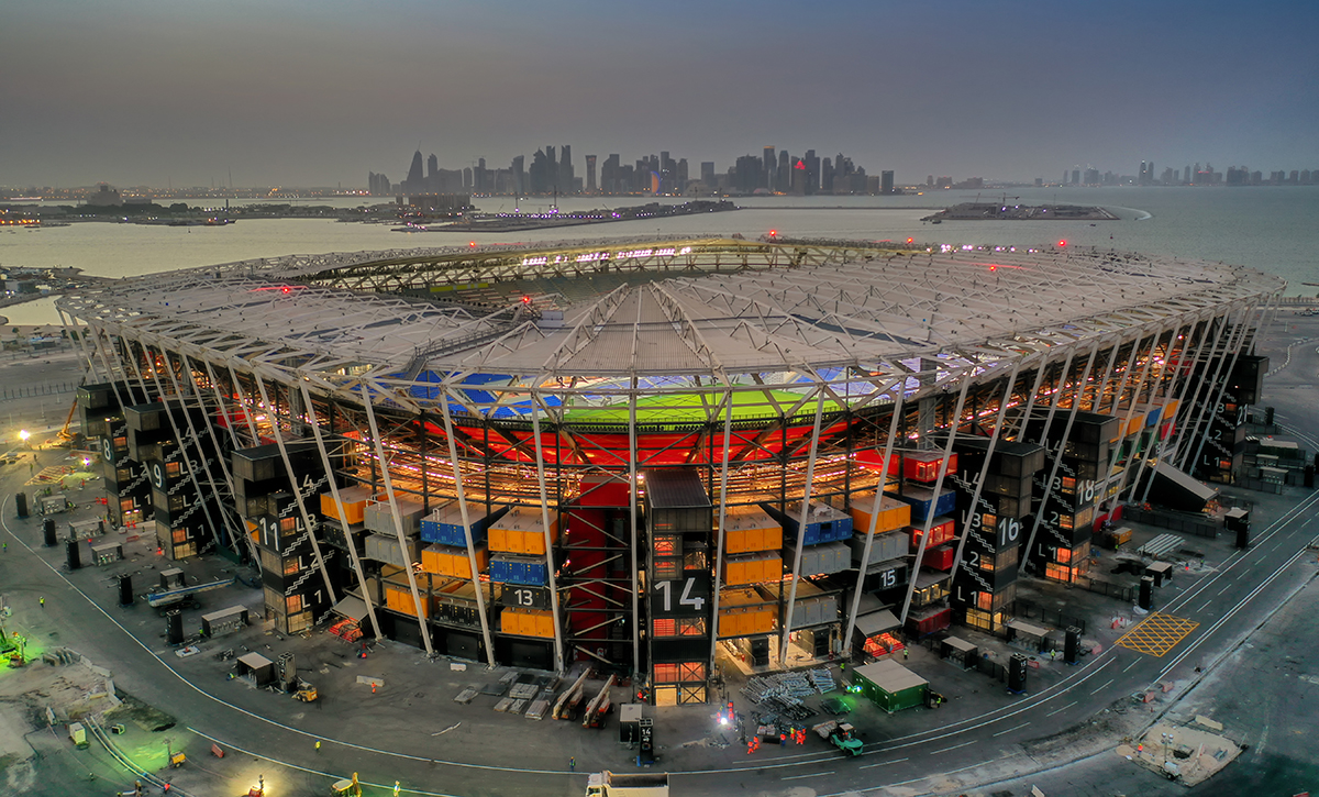 Stadium 974, one of the Qatar World Cup 2022 Stadiums