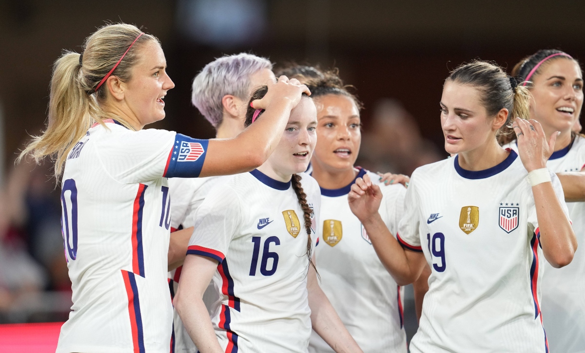 USWNT roster October friendlies