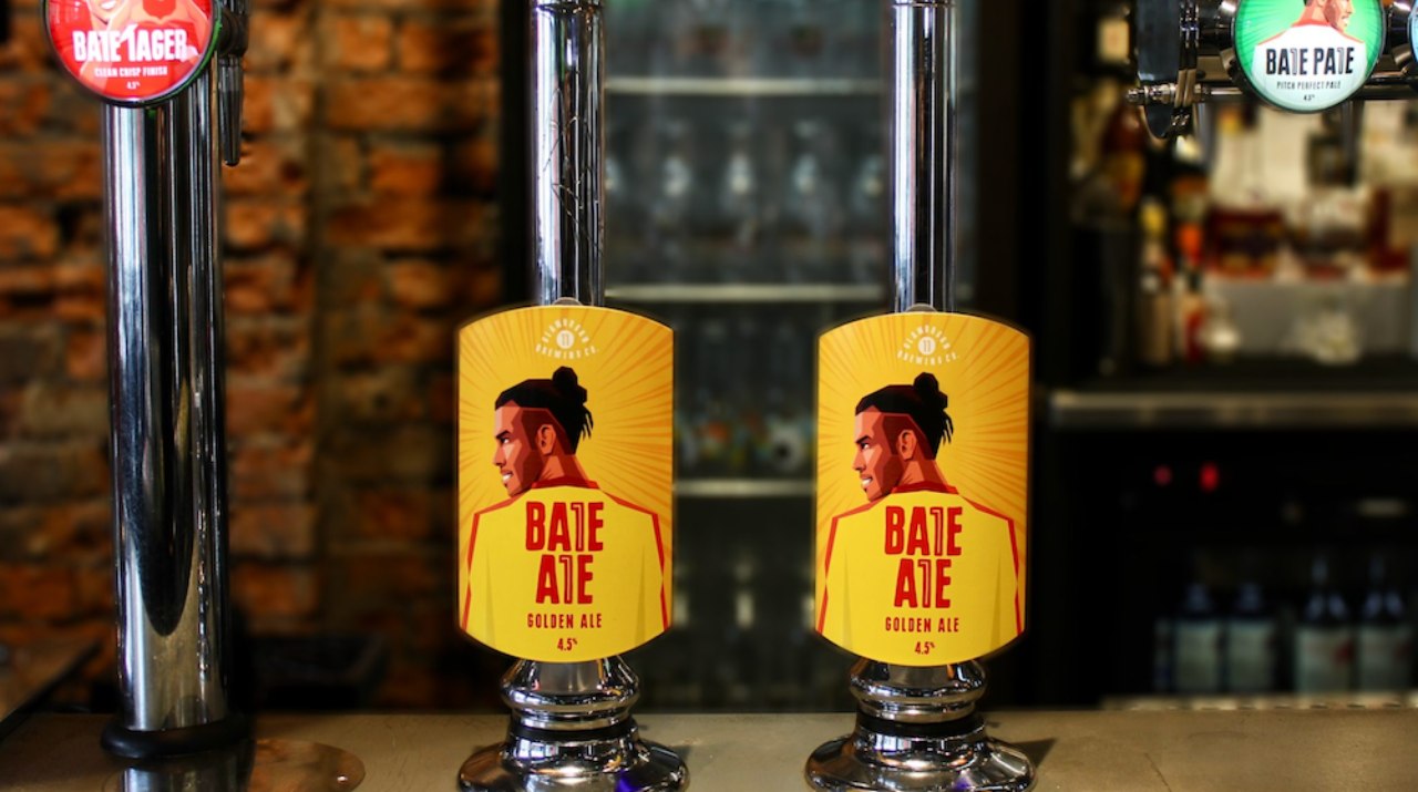 Gareth Bale debuts own craft beer